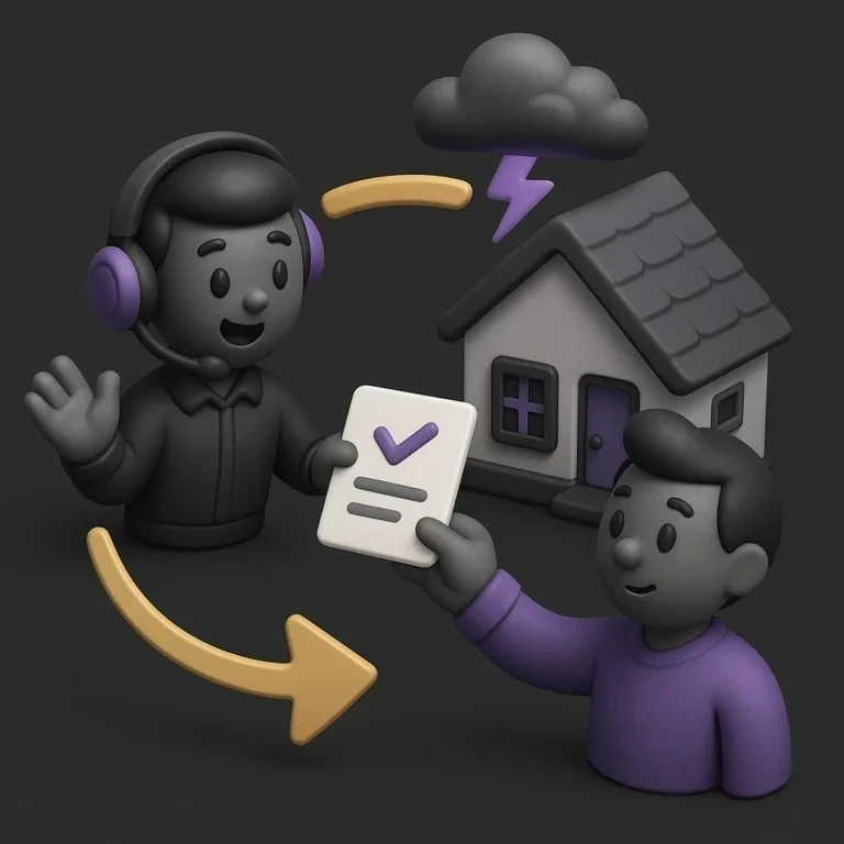 Insurance Claim Guidance in Friendly
