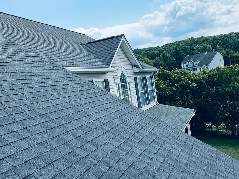 new grey shingle roof in Northern Virginia